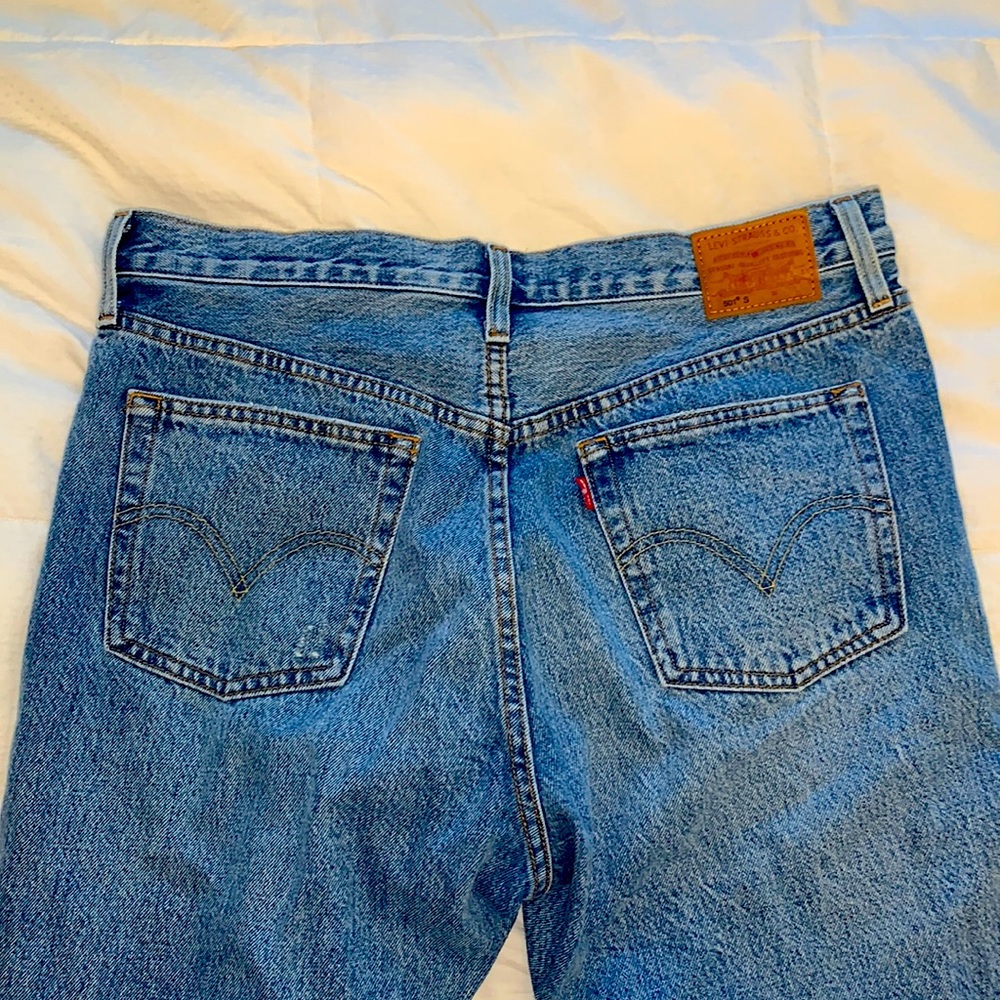 Never worn Levi 501 skinny jeans